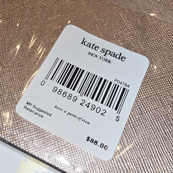Kate Spade NWT Rose Gold Large Wristlet - Picture 5 of 5